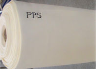 Médias de filtrage lavables de la poussière PPS filtrer le petit pain de tissu avec la membrane de PTFE