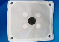 Le filtre-presse de PE de pp plaque des médias filtrants à hautes températures pour le filtre de feuille