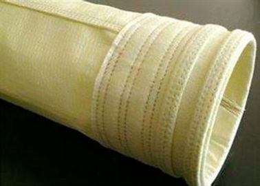 Le sachet filtre à hautes températures de FMS pour l'usine 130*5200mm de ciment avec la membrane de PTFE a enduit