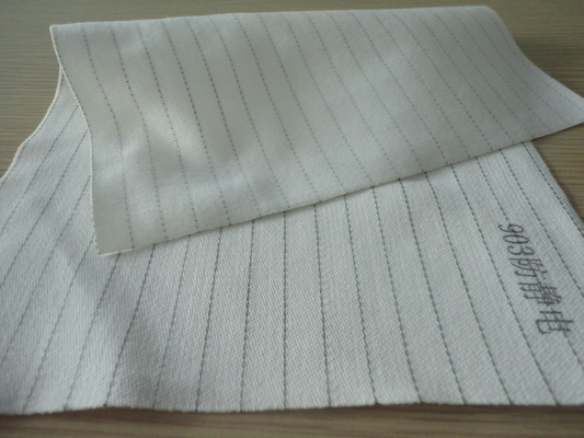 Tissu tissé en polyester antistatique pour usage médical