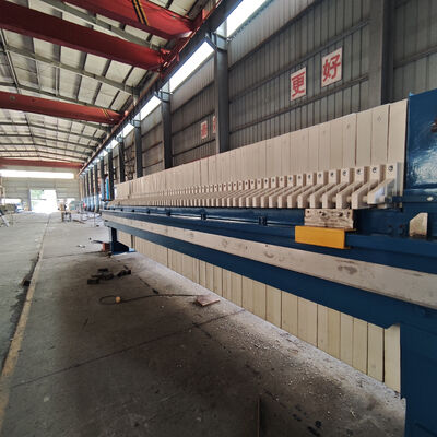 Filter Press Providing Solid Liquid Separation for Printing Dyeing Slaughtering and Food Processing Industries with Large Filter Area 280m2