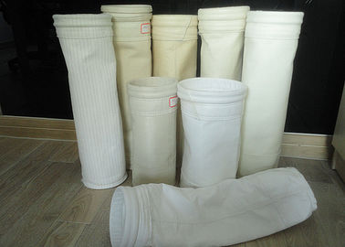 Sachets filtre acryliques de collecteur de poussière de PPS P84 de PE, résistance chimique sentie par aiguille de filtre d'Aramid