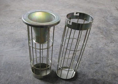 Cages plates/ovales de collecteur de poussière d'acier au carbone de cage de filtre à manches avec Venturi