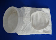 Tissu filtrant non tissé de polyester de PTFE pour les sachets filtre de collecteur de poussière