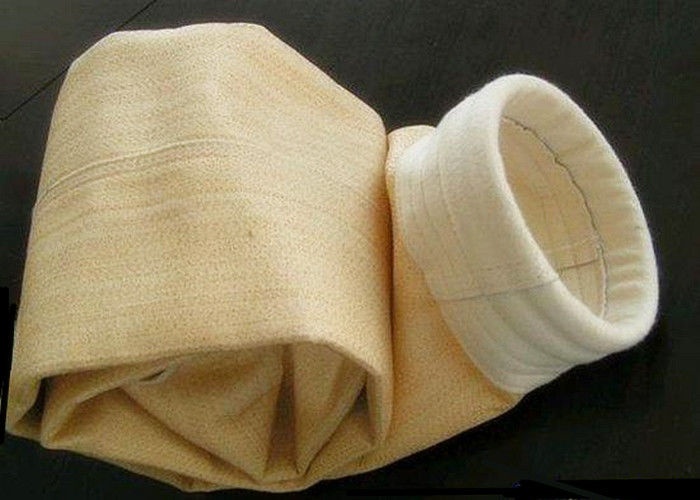 Longue durée de vie du sac de filtre Nomex pour la filtration des poussières à haute température dans le four de fusion d'acier