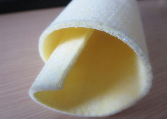 Tergal d'OIN/tissu filtrant de polyester avec le canevas de fibre de verre pour le degré moyen de la filtration d'air/gaz de la température 150 - 170