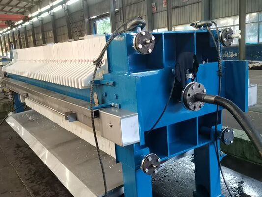 Filtre-presse pour déshydratation de boues Surface de filtration 80M2