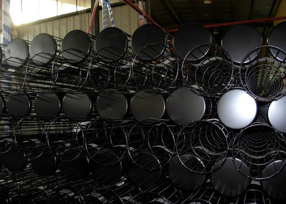 Φ3, 3,2, 3,5, 3,8, filtre à manches brûlant de la poussière de chaudière de charbon de 4 épaisseurs mettent en cage 304 316 316L